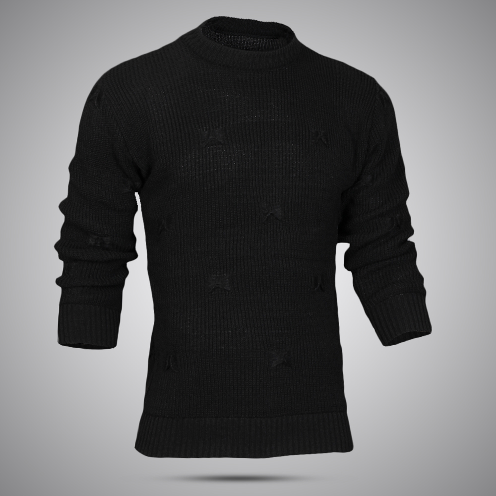 بافت طرح پروانه ای مشکی